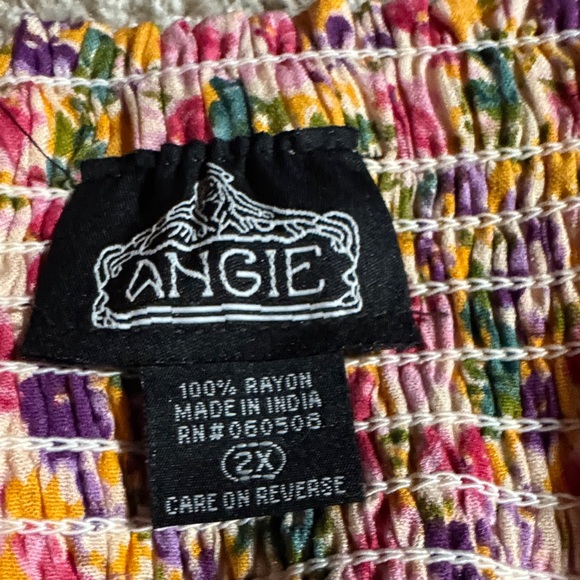 Angie Multicolor Floral Maxi Skirt - Picture 2 of 7